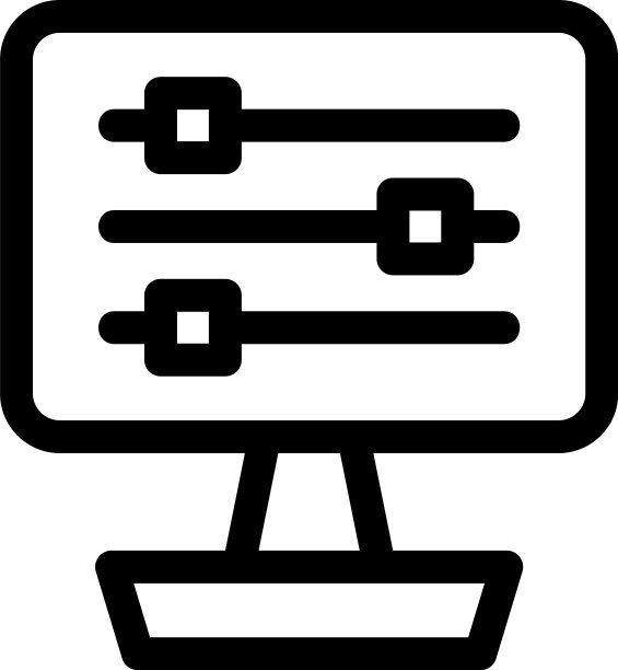 均衡器图标或标志隔离标志符号图片下载