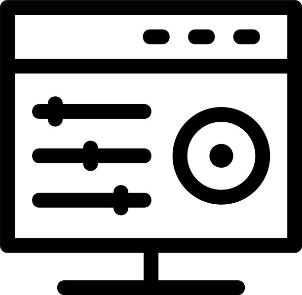 均衡器图标或标志隔离标志符号图片下载