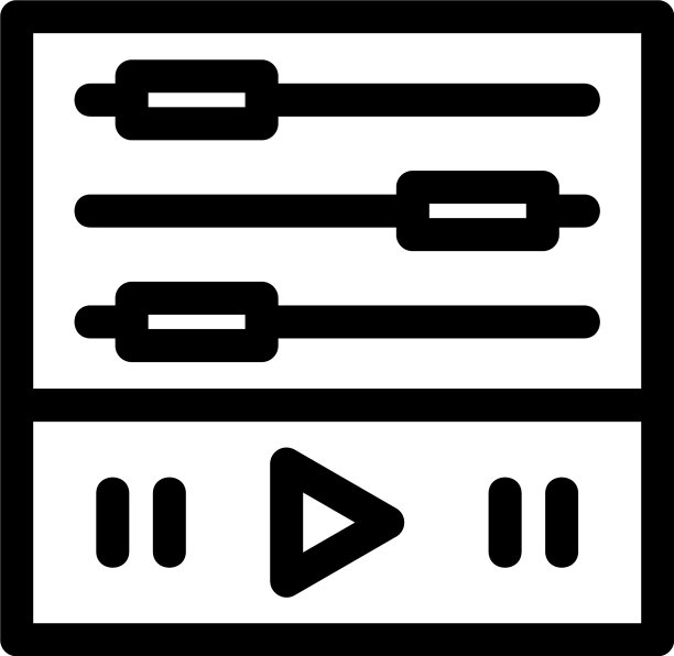 均衡器图标或标志隔离标志符号图片下载