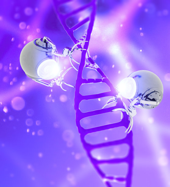 纳米机器人技术是一个新兴的技术领域，它制造的机器或机器人的部件达到或接近纳米尺度。健康与医学图片下载