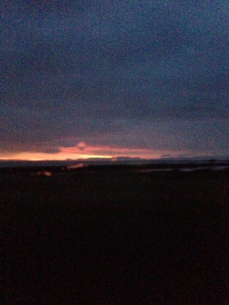 地平线上的日落图片下载