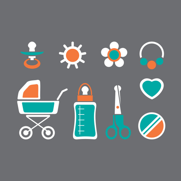 中性婴儿护理套装图片下载