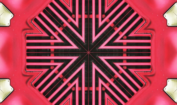 万花筒卡车格栅图片下载