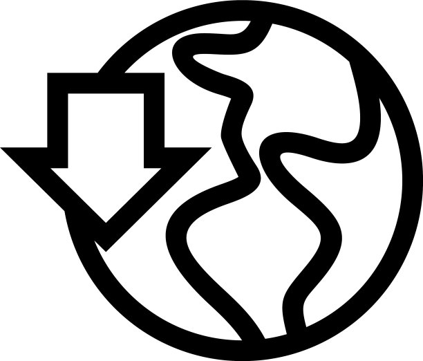 互联网图标或标志孤立标志符号图片下载