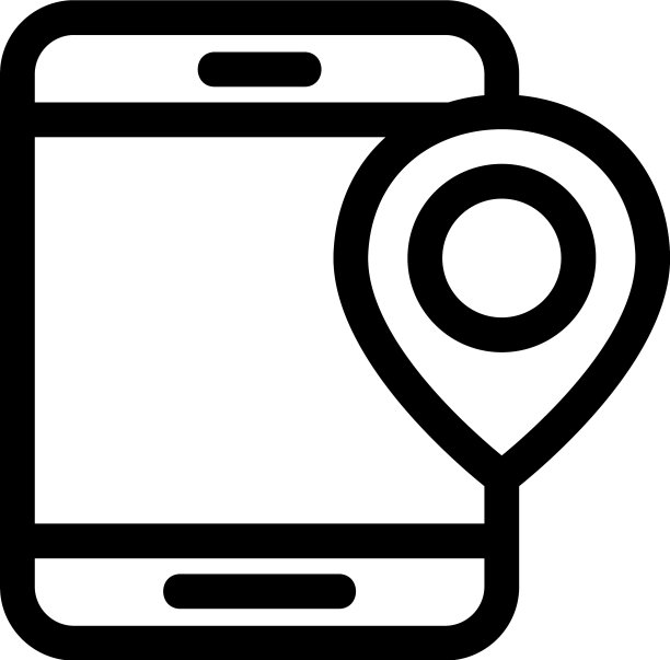 移动图标或标志孤立标志符号图片下载