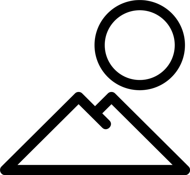 山标志或标志孤立标志符号图片下载