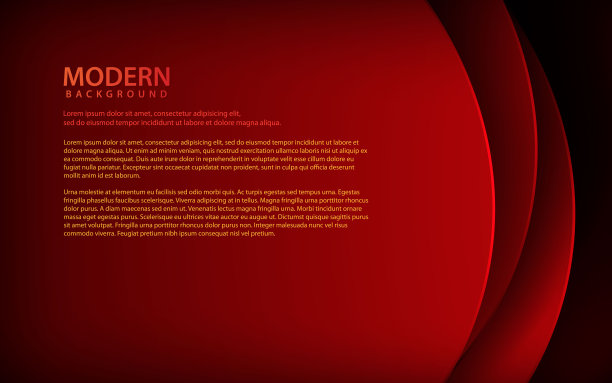 红色重叠维度背景。带有金属概念的现代重叠层设计图片下载