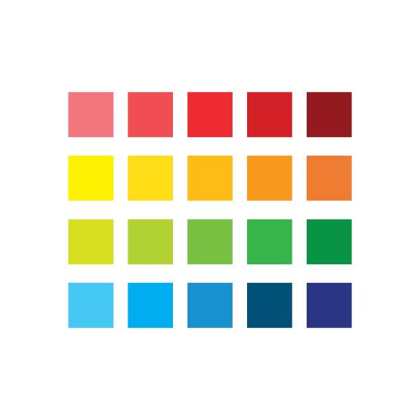 调色板矢量图标设计图片下载