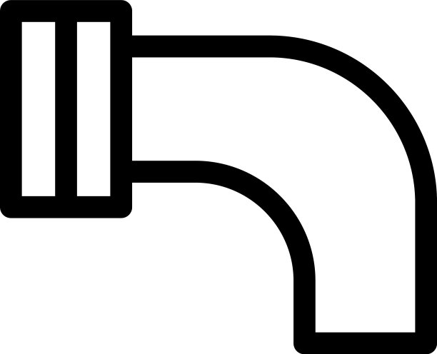 管道图标或标志孤立符号符号图片下载