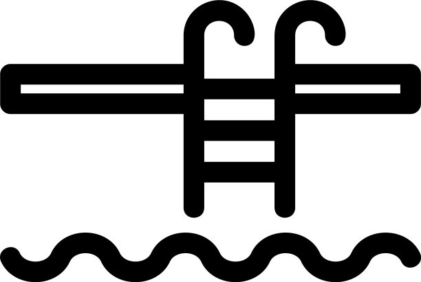 池图标或标志孤立标志符号图片下载