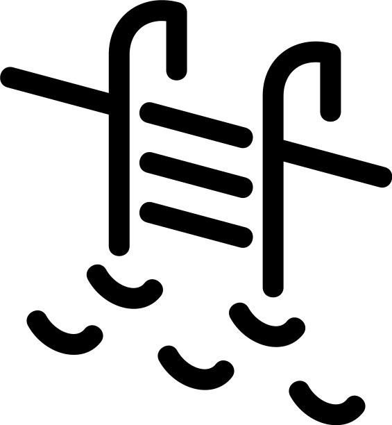 池图标或标志孤立标志符号图片下载