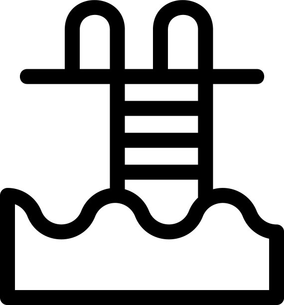 池图标或标志孤立标志符号图片下载