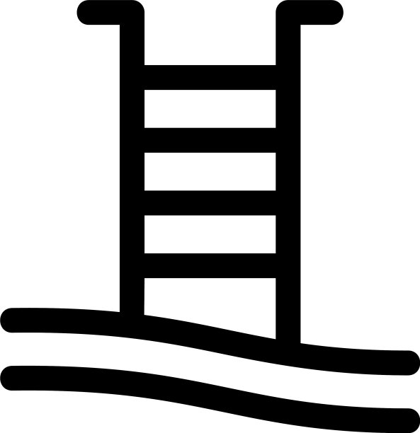 池图标或标志孤立标志符号图片下载