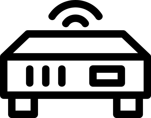 路由器图标或徽标隔离符号图片下载