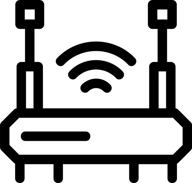 路由器图标或徽标隔离符号图片下载