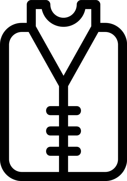 背心图标或标志孤立标志符号图片下载