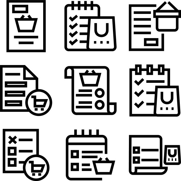 购物图标或Logo独立标志符号图片下载