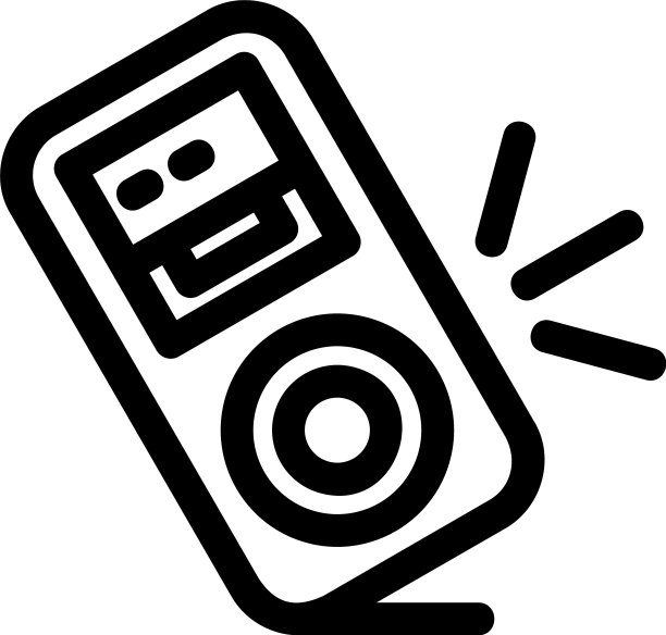 扬声器图标或logo孤立标志符号图片下载