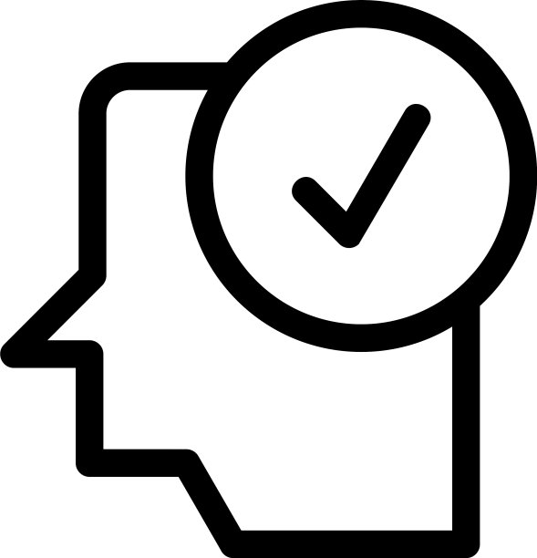 成功图标或徽标孤立标志符号图片下载
