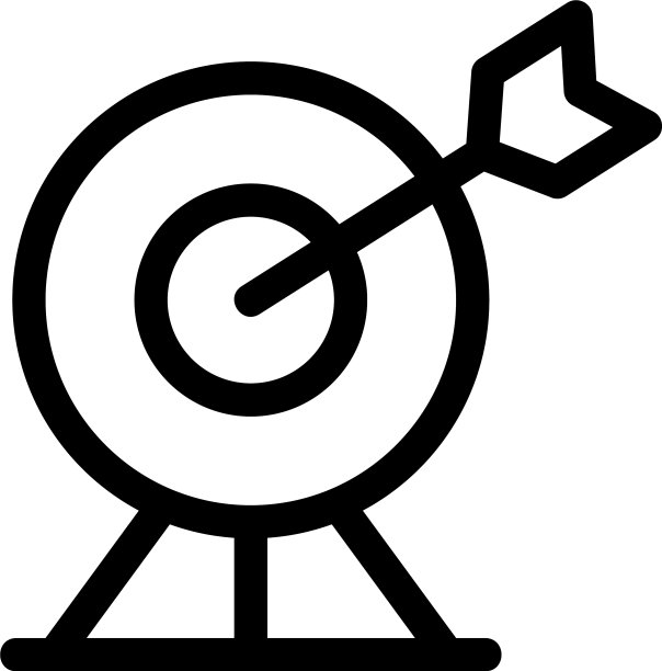 靶标图标或logo独立标志符号图片下载