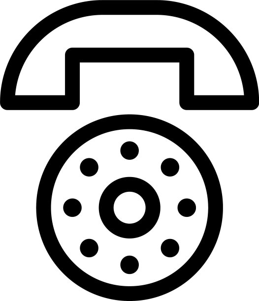 电话图标或标志孤立标志符号图片下载