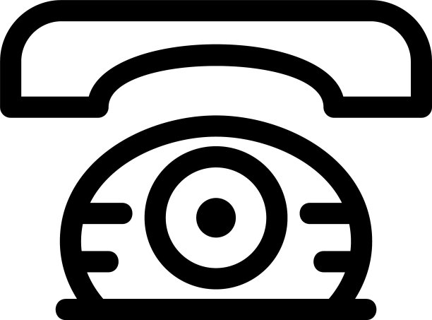 电话图标或标志孤立标志符号图片下载