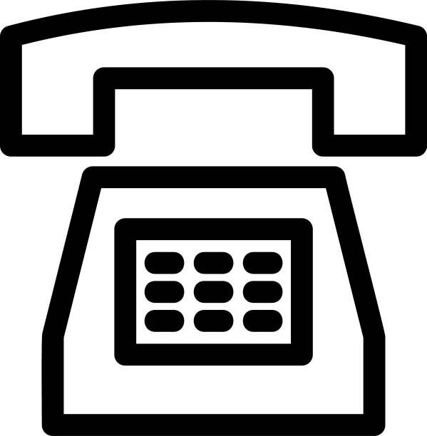 电话图标或标志孤立标志符号图片下载