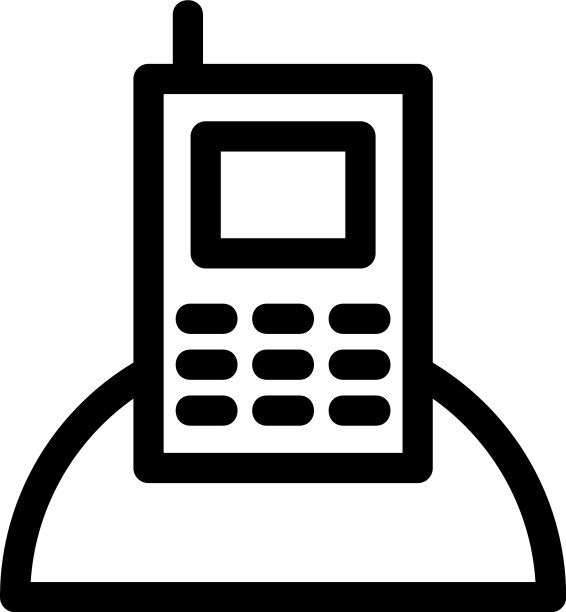 电话图标或标志孤立标志符号图片下载