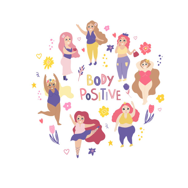 配上大号的女人。芭蕾舞演员正在跳舞。图片下载