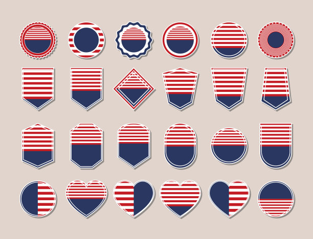 美国的徽章图片下载