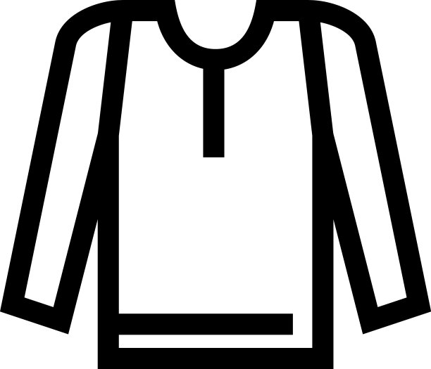 衬衫图标或标志孤立标志符号图片下载