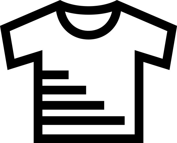 衬衫图标或标志孤立标志符号图片下载