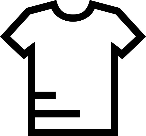 衬衫图标或标志孤立标志符号图片下载