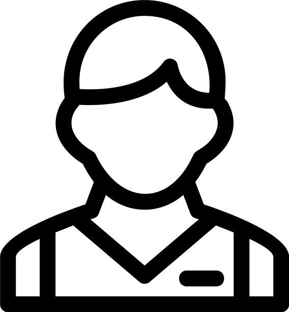 服务生图标或标志孤立标志符号图片下载