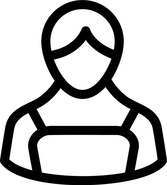 服务生图标或标志孤立标志符号图片下载