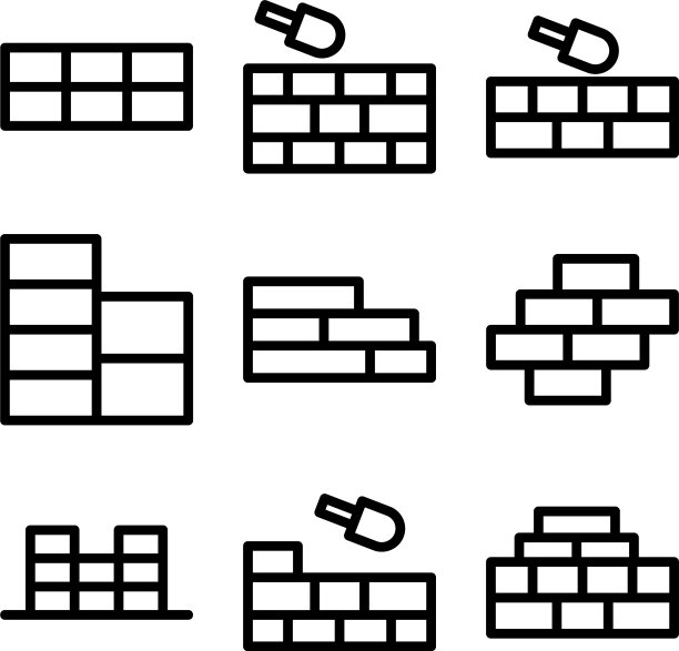 墙标或标志孤立标志符号图片下载