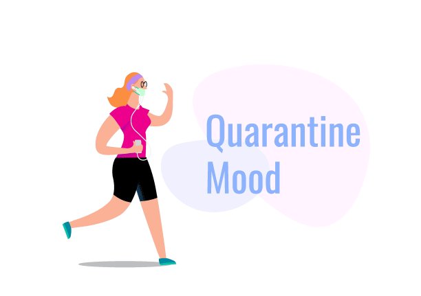 戴着医用口罩的女孩角色。保护过敏细菌，医疗保健，微生物学海报。矢量插图在卡通风格。图片下载