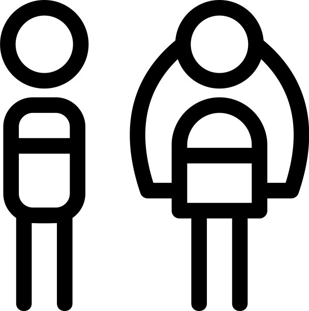 婚礼标志或标志孤立标志符号图片下载