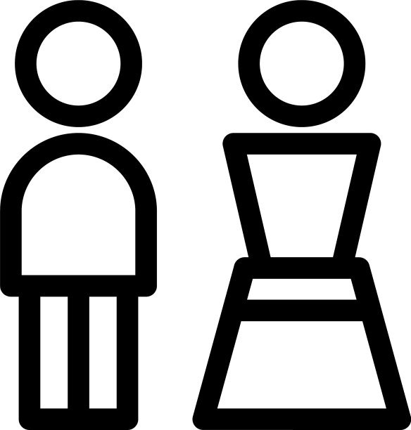 婚礼图标或logo独立标志符号图片下载