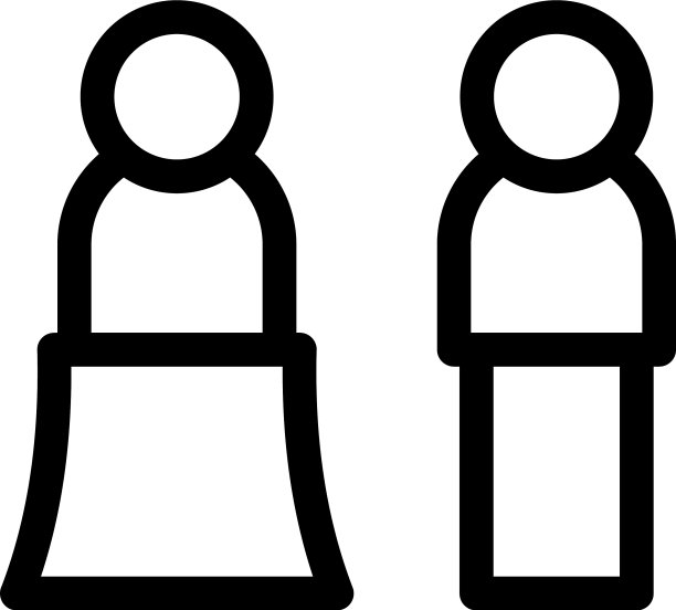 婚礼标志或标志孤立标志符号图片下载