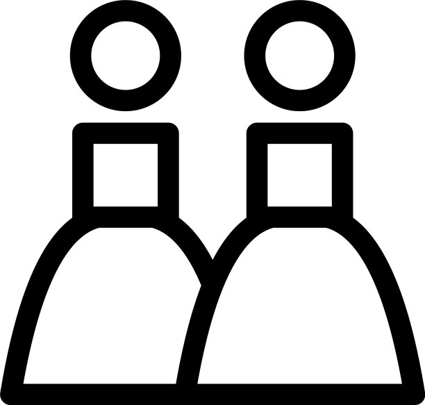 婚礼标志或标志孤立标志符号图片下载