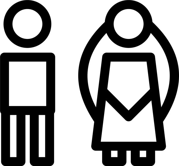 婚礼标志或标志孤立标志符号图片下载