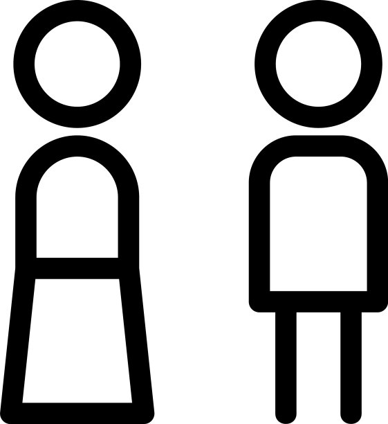 婚礼标志或标志孤立标志符号图片下载