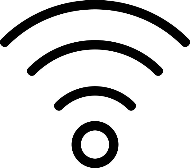 Wifi图标或标志孤立标志符号图片下载