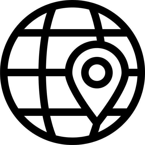 世界图标或标志孤立标志符号图片下载