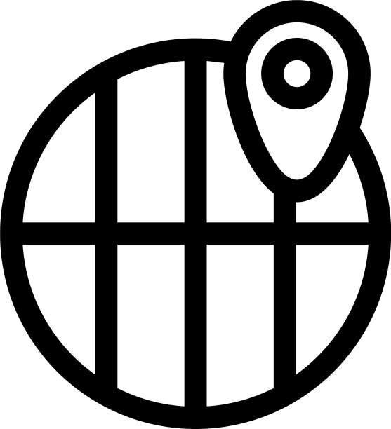 世界图标或标志孤立标志符号图片下载