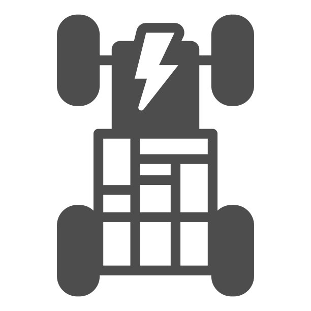 车辆底盘配备固态可充电电池图片下载