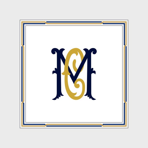 豪华标志集书法字母设计图片下载