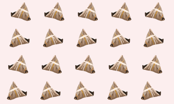 无缝的中国糯米饺子图片下载