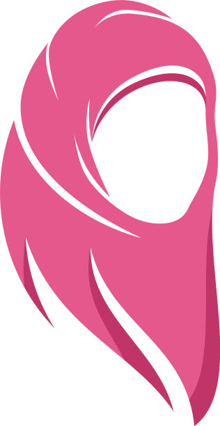 美希贾布标志设计穆斯林时装标志图片下载